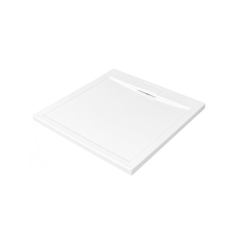 Besco brodzik kwadratowy Axim 80x80 z syfonem