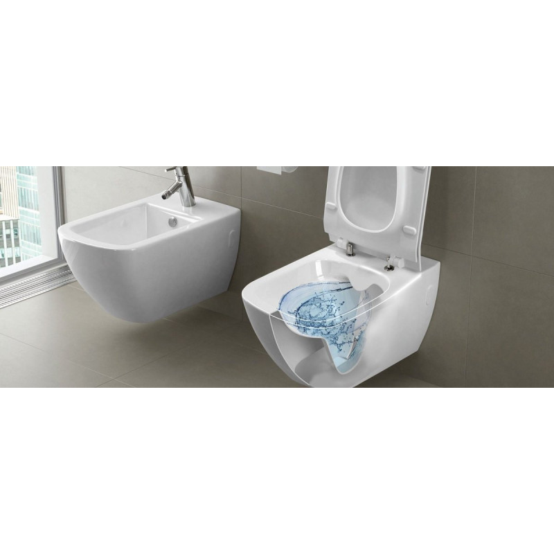 Miska Wisząca METROPOLITAN DIAGO z Slim Deska – SET B139