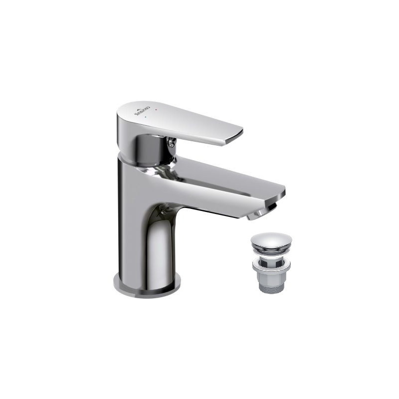 Cersanit vero bateria umywalkowa chromowana z korkiem