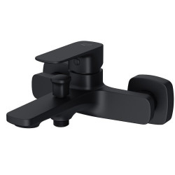 Cersanit Larga bateria wannowo-natryskowa czarna