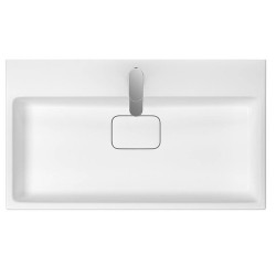 Cersanit Virgo umywalka 81x46,5 cm prostokątna meblowa biała