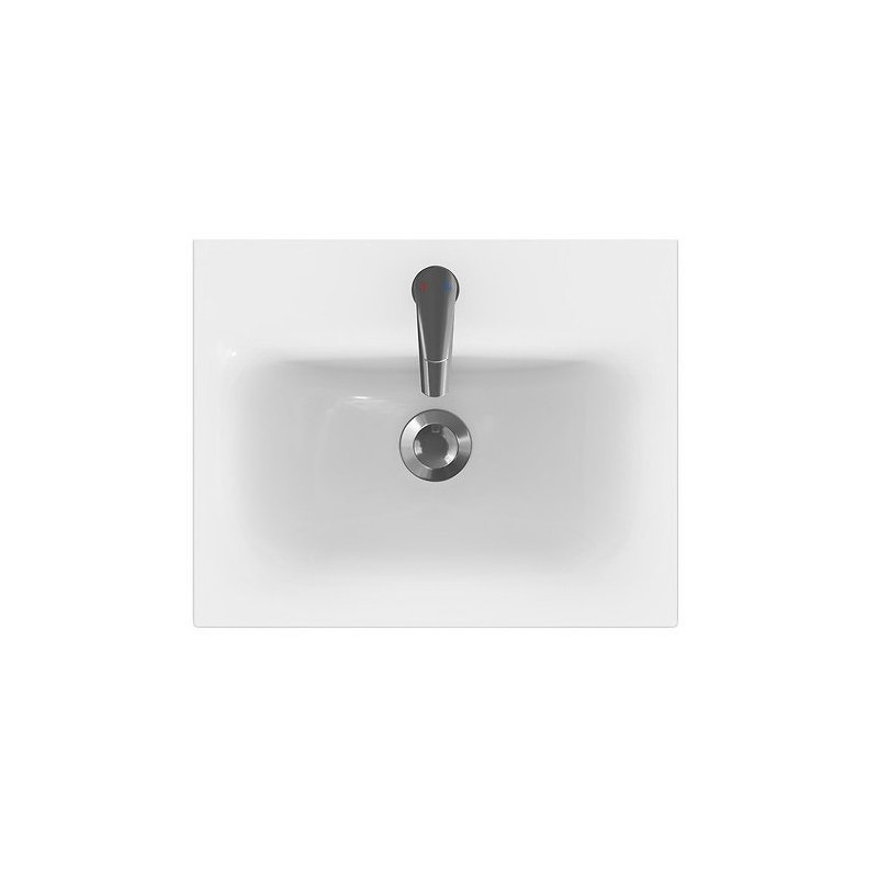 Cersanit Moduo umywalka 60x45 cm meblowa biała