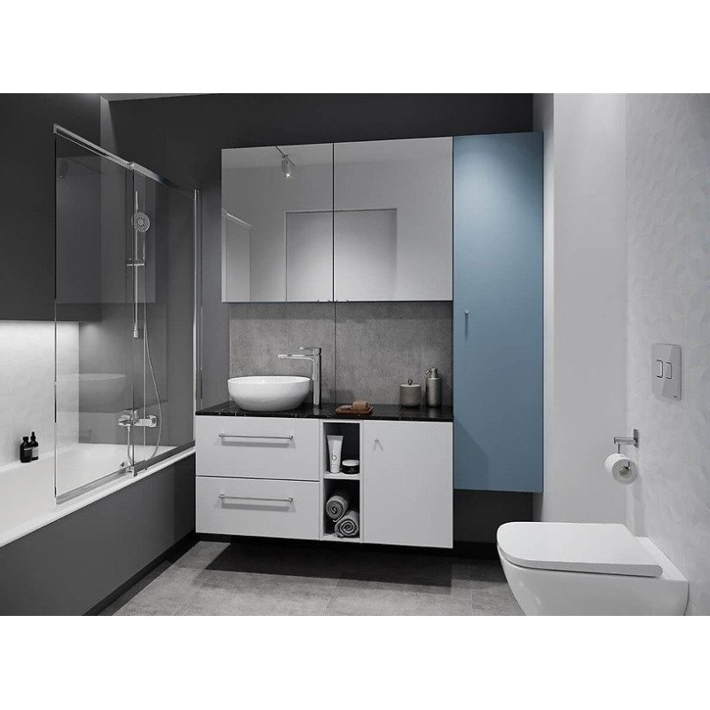 Cersanit Larga umywalka biała mat 40cm