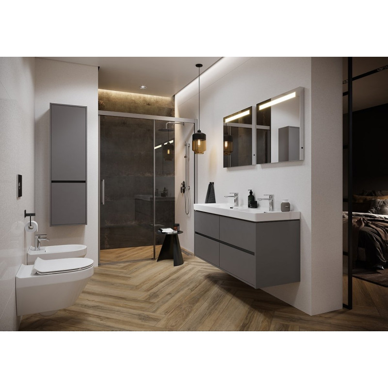 Cersanit ceramiczna podwójna meblowa Crea 120 cm