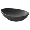 Cersanit Moduo umywalka ceramiczna MODUO 55 nieregularna antracyt