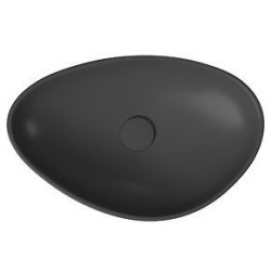 Cersanit Moduo umywalka ceramiczna MODUO 55 nieregularna antracyt