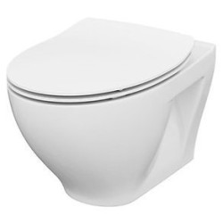 Cersanit Mito Miska WC moduo CleanOn z Deską  wolnoopadającą wisząca bez kołnierza biała