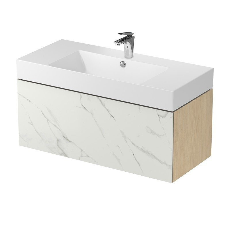 Cersanit Inverto umywalka biała 100cm