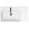 Ceramiczna umywalka Inverto 80 cm prawa - styl i funkcjonalność dla Twojej łazienki