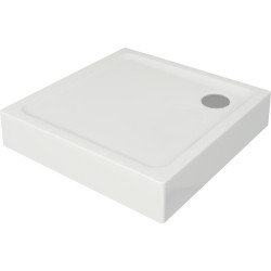 Cersanit Tako 80x80x16 Brodzik kwadratowy kompaktowy akrylowy biały