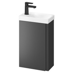 Cersanit zestaw z umywalką MODUO 40 w antracytowym wykończeniu