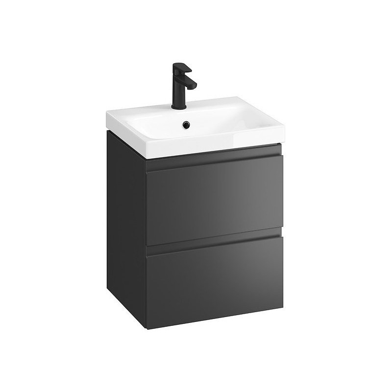 Cersanit szafka z umywalką B892 MODUO 50 antracytowa DSM