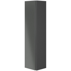 Cersanit Słupek Łazienkowy MODUO 40 Antracytowy - zmontowany 160cm