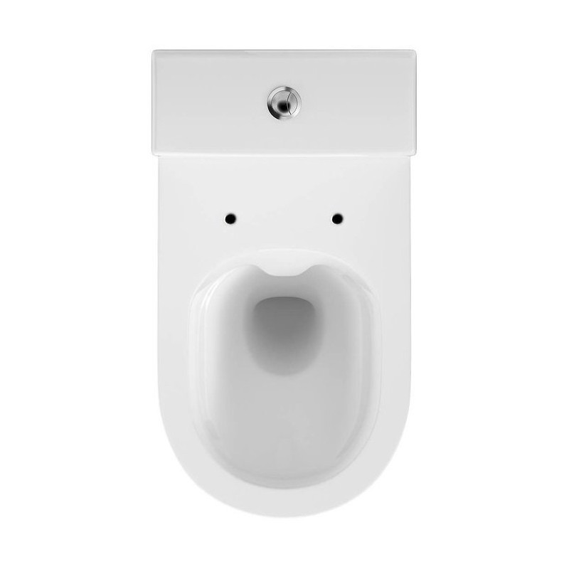 Cersanit miska WC biała CREA CLEANON 010/020, OWALNA