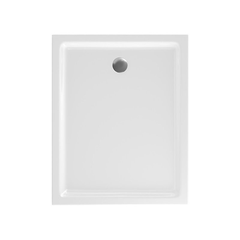 Cersanit Brodzik prostokątny posadzkowy akrylowy TAKO 100x80x4