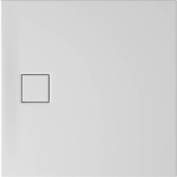 Cersanit brodzik kwadratowy Tako Slim 90x90 biały mat z syfonem w zestawie