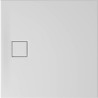 Cersanit brodzik kwadratowy Tako Slim 90x90 biały mat z syfonem w zestawie