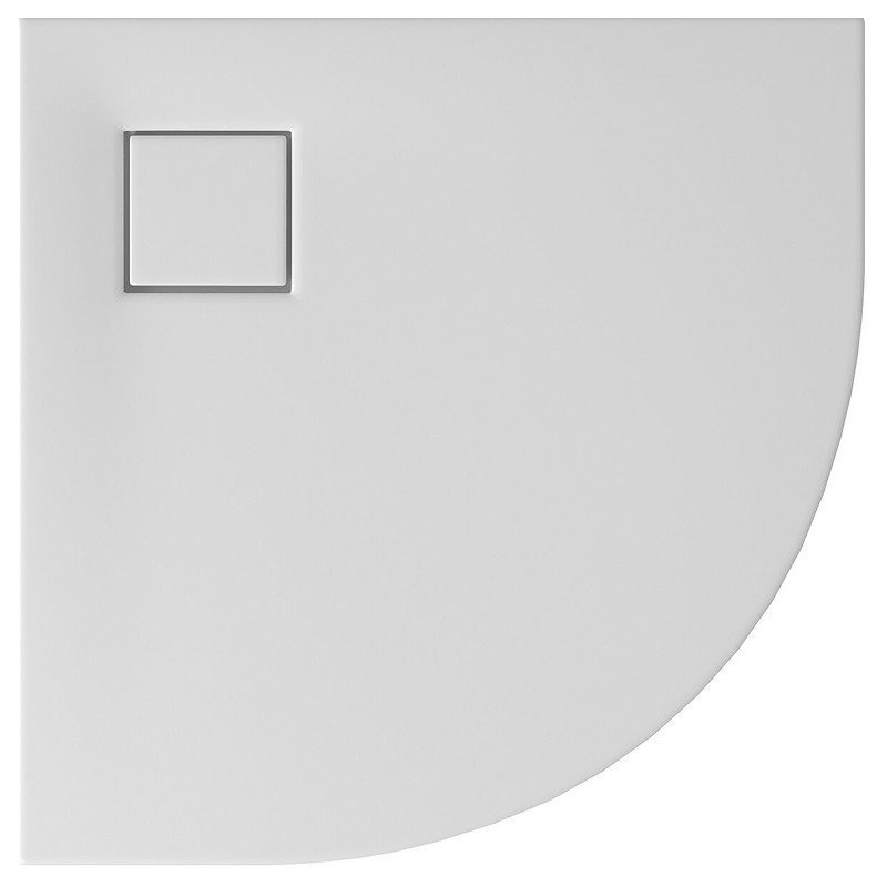 Cersanit Brodzik Tako Slim 80x80 Biały Mat z Syfonem w komplecie