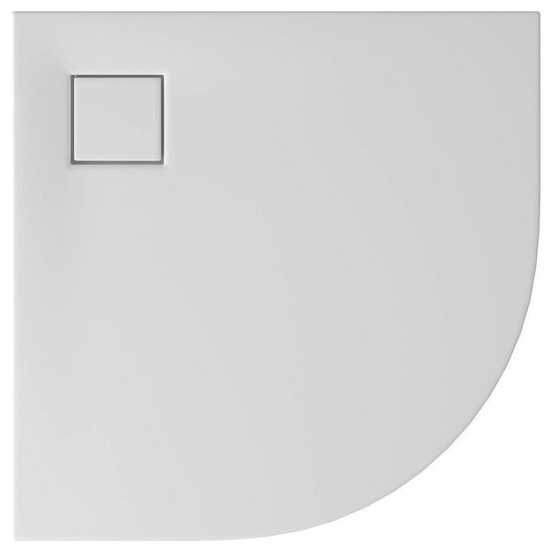 Cersanit Brodzik Tako Slim 90x90 Biały Mat z Syfonem w komplecie