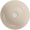 Cersanit Umywalka Nablatowa Larga 40 cm Beżowy Mat z Korekiem