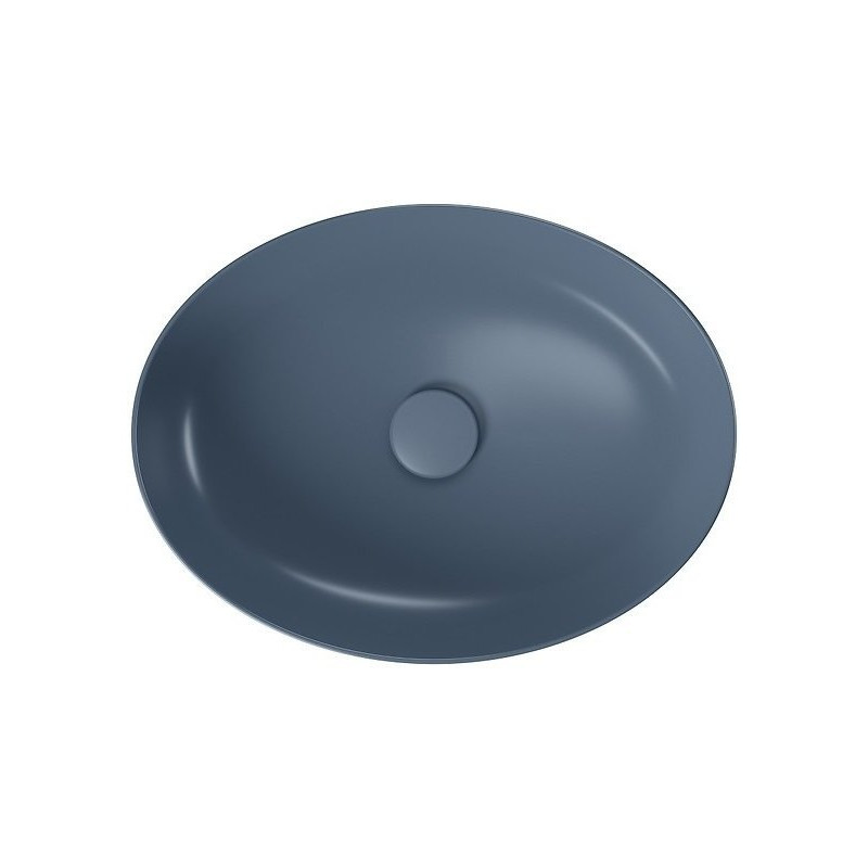 Cersanit Larga umywalka niebieski mat 50x38