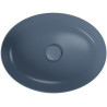 Cersanit Larga umywalka niebieski mat 50x38