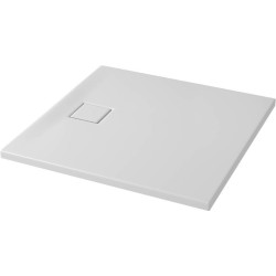 Cersanit Kwadratowy Brodzik Tako Slim 90x90 Biały Mat z Syfonem