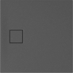Cersanit Kwadratowy Brodzik Tako Slim 80x80 Szary Mat + Syfon Gratis!