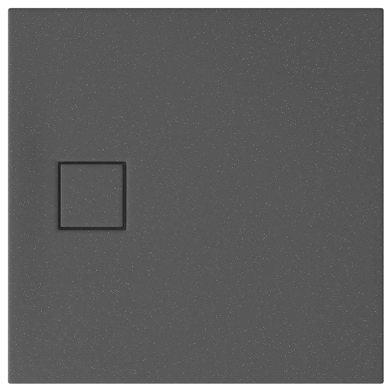 Cersanit Kwadratowy Brodzik Tako Slim 80x80 Szary Mat + Syfon Gratis!