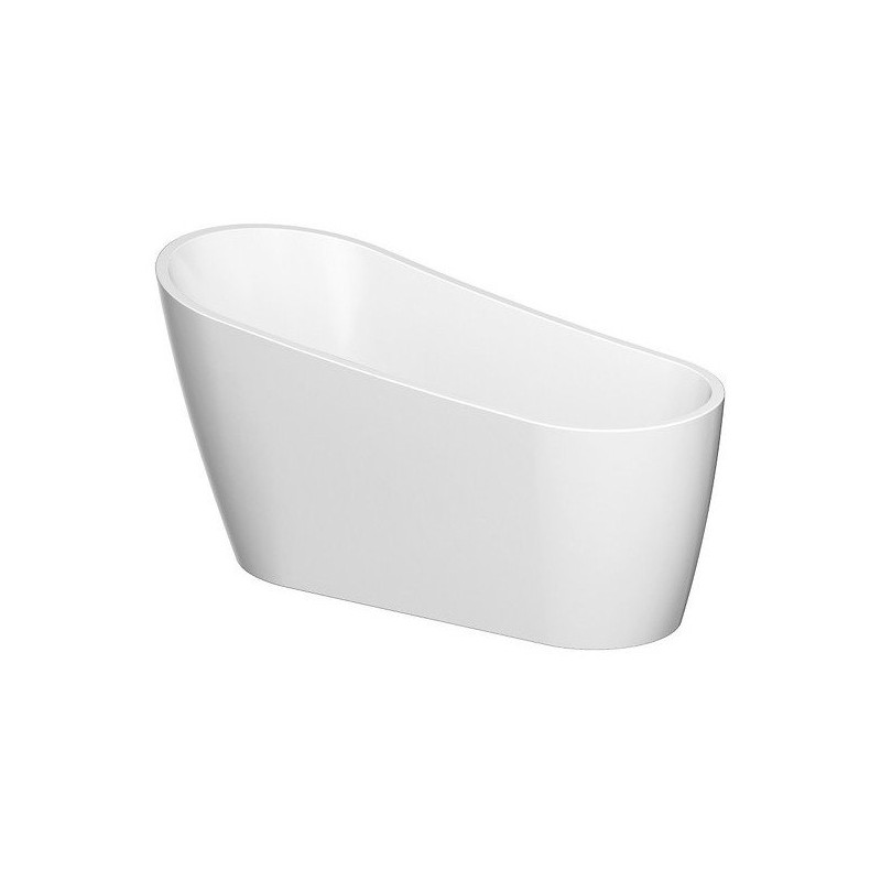 Cersanit Zen: Owalna Wanna Wolnostojąca 167x72 cm z Syfonem