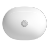 CERSANIT SAVIO Umywalka Nablatowa Owalna 50x38 cm Biała Połysk K711-003