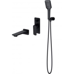 Cersanit Larga bateria wannowa podtynkowa chromowana