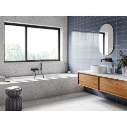 Besco wanna prostokątna Modern Slim 150x70 z syfonem i nóżkami