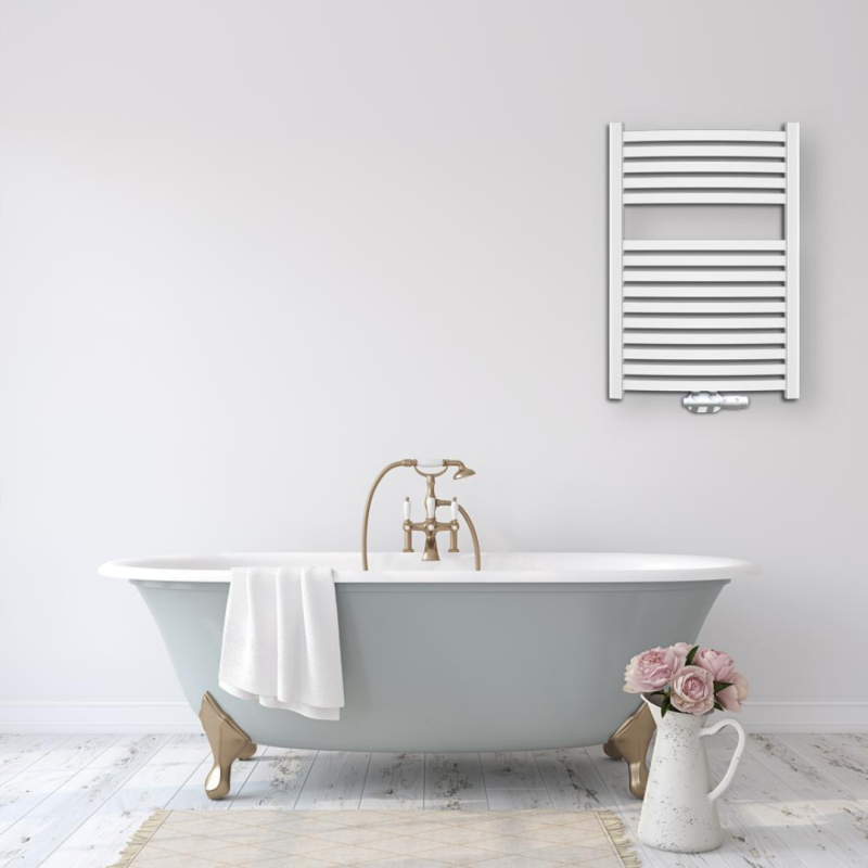 Stylowy Grzejnik Drabinkowy Łazienkowy 100 cm Biały UG-01-100 - Elegancja i Ciepło w Twojej Łazience