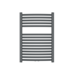 Stylowy Grzejnik Łazienkowy Drabinkowy Grafitowy 80 cm - Model UG-02-080