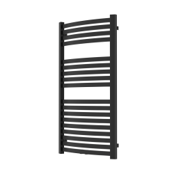 Stylowy czarny grzejnik drabinkowy 100 cm do łazienki model UG-03-100