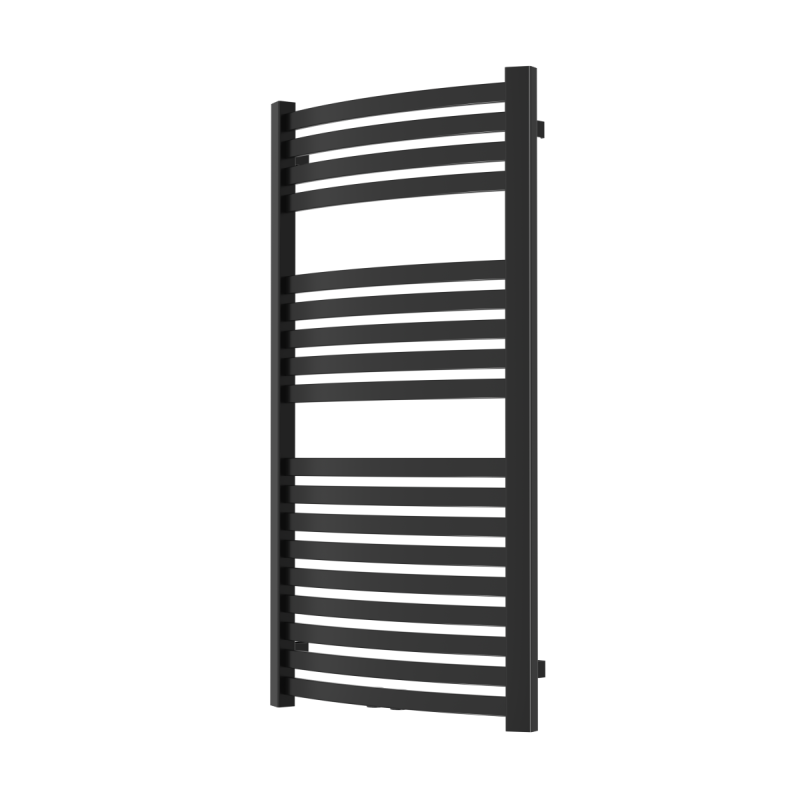 Stylowy czarny grzejnik drabinkowy 100 cm do łazienki model UG-03-100