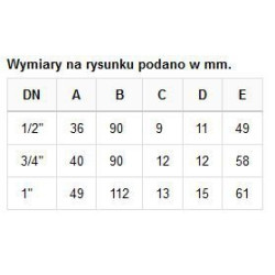 Odkryj Invena - Niezawodny Kran Kulowy 1/2" (ZW-64-015) Idealny do Twojego Domu!
