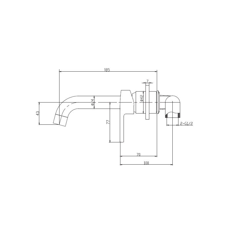 Odkryj Elegancję: Designerska Bateria Podtynkowa Verso dla Twojej Umywalki