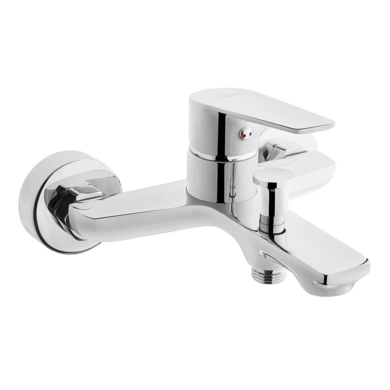 LUKSUSOWY ZESTAW BATERII ŁAZIENKOWYCH ESLA - WANNOWA I UMYWALKOWA Z PRYSZNICEM