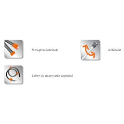 Superflex Wąż natryskowy, chrom/czarny - Maksymalna elastyczność i styl!