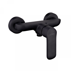 Elegancka Deszczownica Invena Black+ z Baterią w Kolorze Czarnym