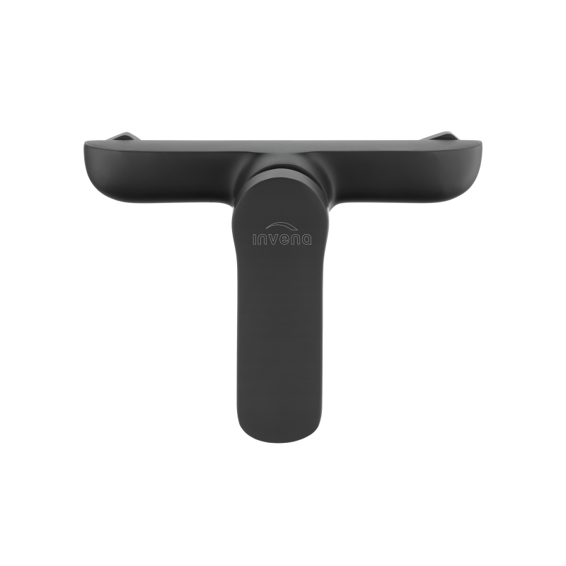 Elegancka Deszczownica Invena Black+ z Baterią w Kolorze Czarnym