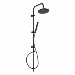 Elegancka Deszczownia Siros Zen-Flow w Kolorze Czarnym, Model AU-80-D04