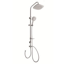 Nowoczesny Zestaw Prysznicowy Elea z Deszczownicą - AU-82-001 dla Luksusowej Łazienki