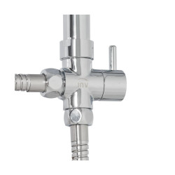 Nowoczesny Zestaw Prysznicowy Elea z Deszczownicą - AU-82-001 dla Luksusowej Łazienki