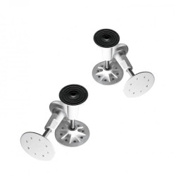 Besco brodzik kwadratowy Igor 90x90 z białą obudową i syfonem