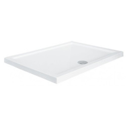 Besco brodzik prostokątny posadzkowy Alpina Slimline 120x80 z syfonem