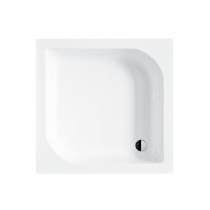 Besco brodzik kwadratowy Ares 70x70 z syfonem