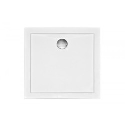 Besco brodzik kwadratowy Aquarius Slimline 80x80 z syfonem